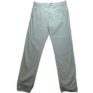 Denim & Flower Ricky Singh Slim Fit Chino Pants Sage Green Mens 30x30